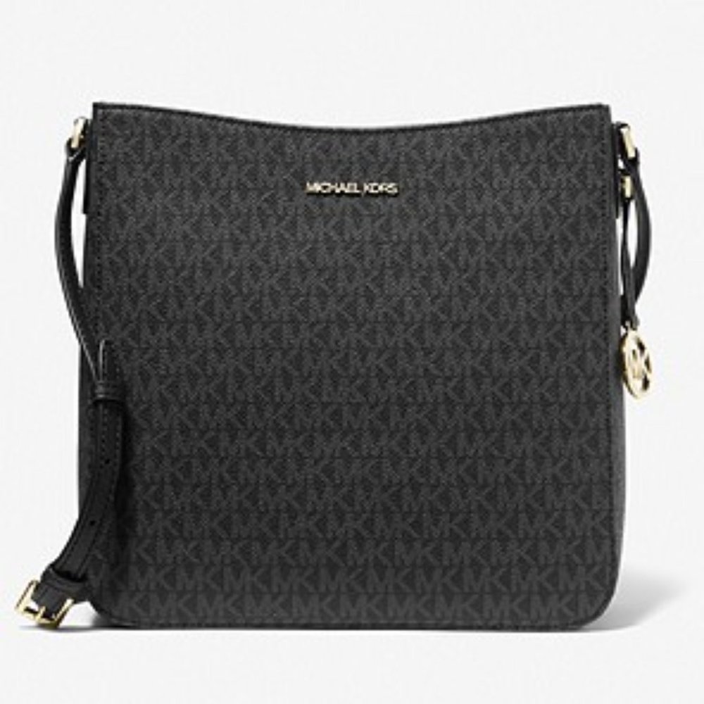 Michael Kors Jet Set Travel Large Logo Messenger Bag